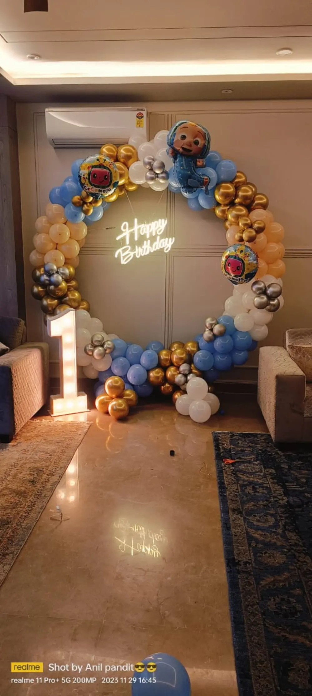 Birthday Party Installation
